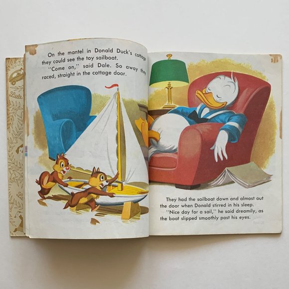 Walt Disney Vintage Golden Books - Donald Duck (1954) & Winnie-the-Pooh (1982) - Picture 9 of 12